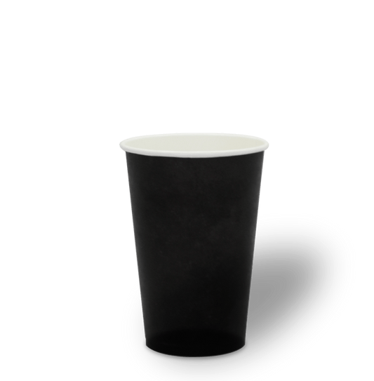 VASO PAPEL NEGRO 16OZ 20/50P