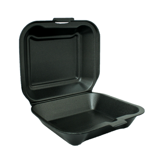 BANDEJA 8X8 NEGRA PLA S/D 2/100P