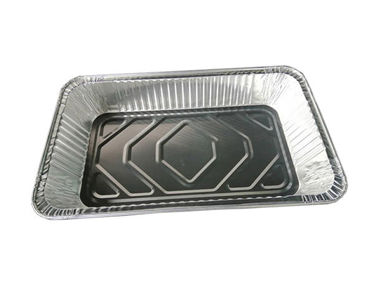 BANDEJAS DE ALUMINIO GRANDE B525A RECT. 1/50P
