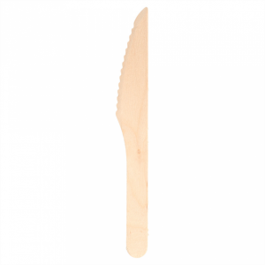 CUCHILLO DE MADERA 16CM THINK. 50/100P