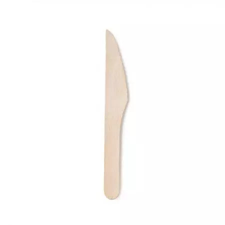 CUCHILLO DE MADERA 16CM THINK. 20/100P