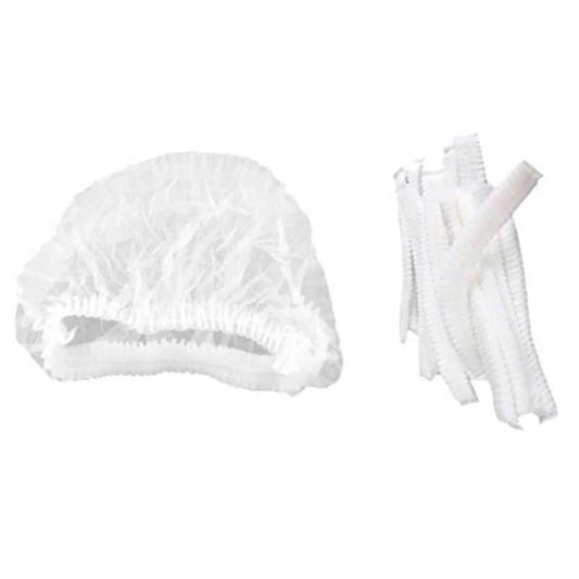GORRO TIPO ACORDEÓN BLANCO 1/100P
