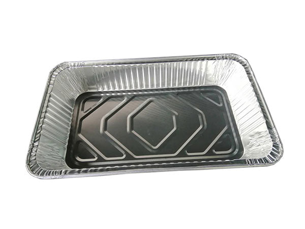 BANDEJAS DE ALUMINIO GRANDE B525A RECT. 1/50P