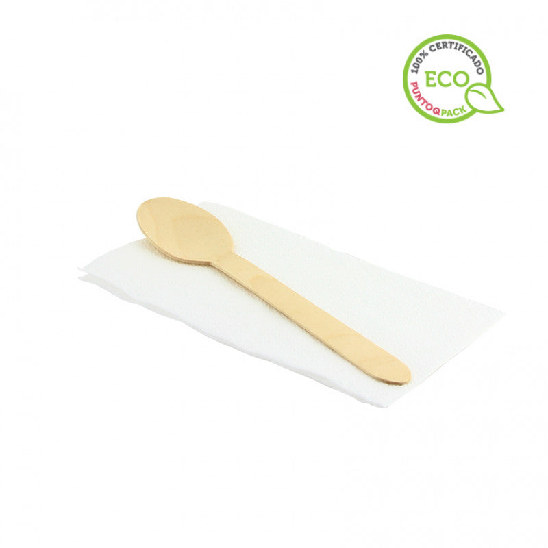 COMBO DE MADERA 16CM (CUCHARA+SER) 1/1000P