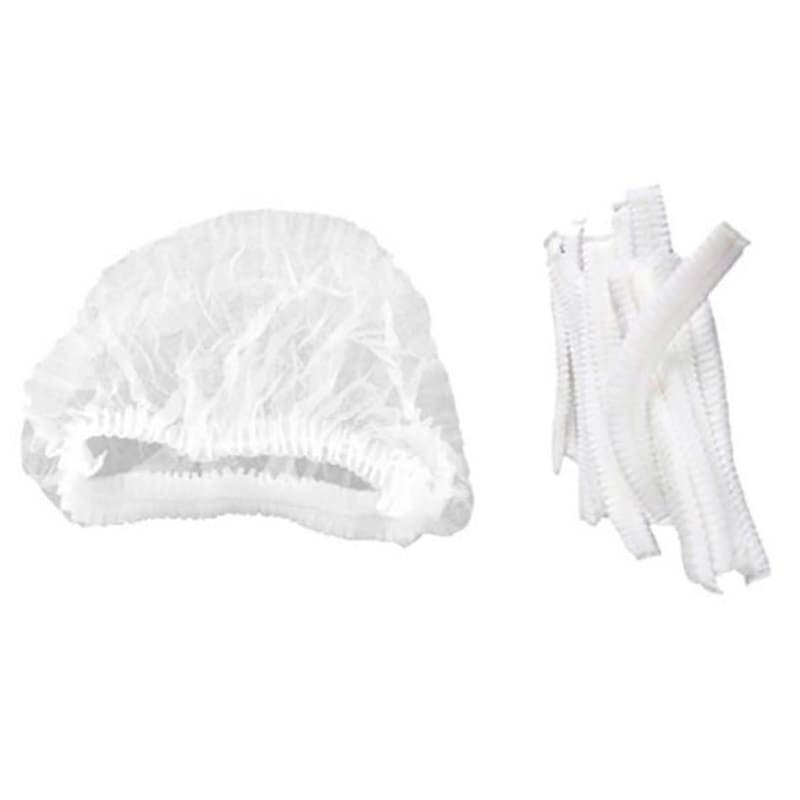 GORRO TIPO ACORDEÓN BLANCO 1/100P