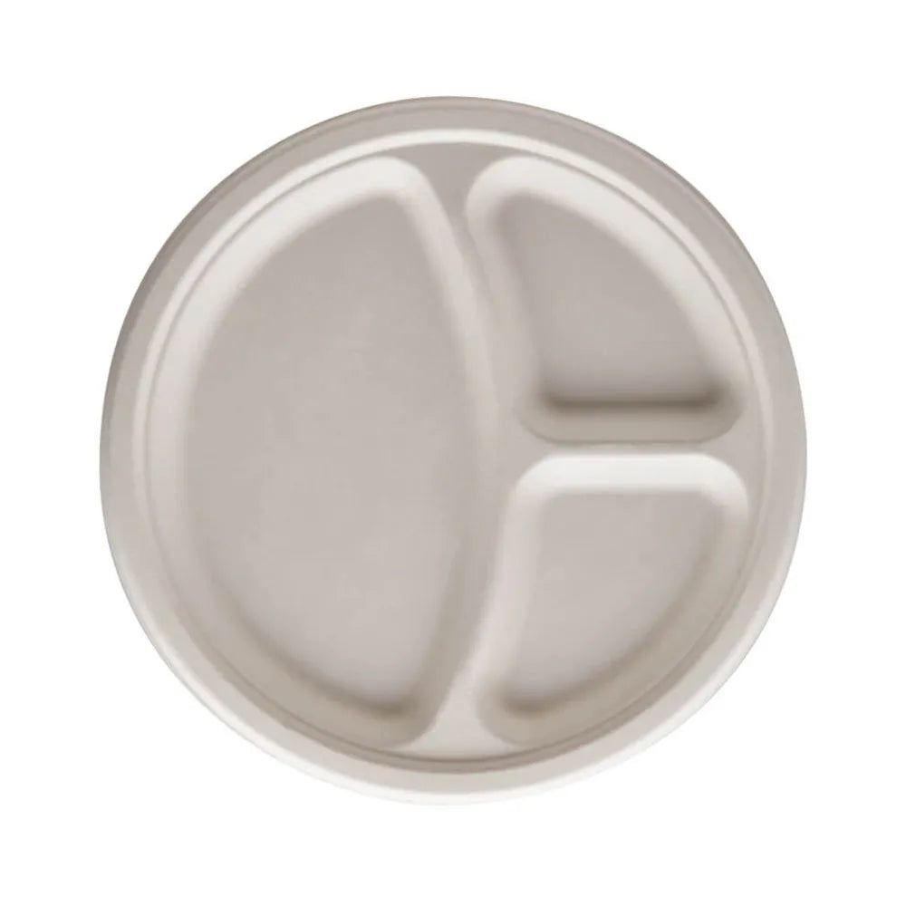 PLATO REDONDO DE BAGAZO 10"" C/DIV. THINK. 4/125P